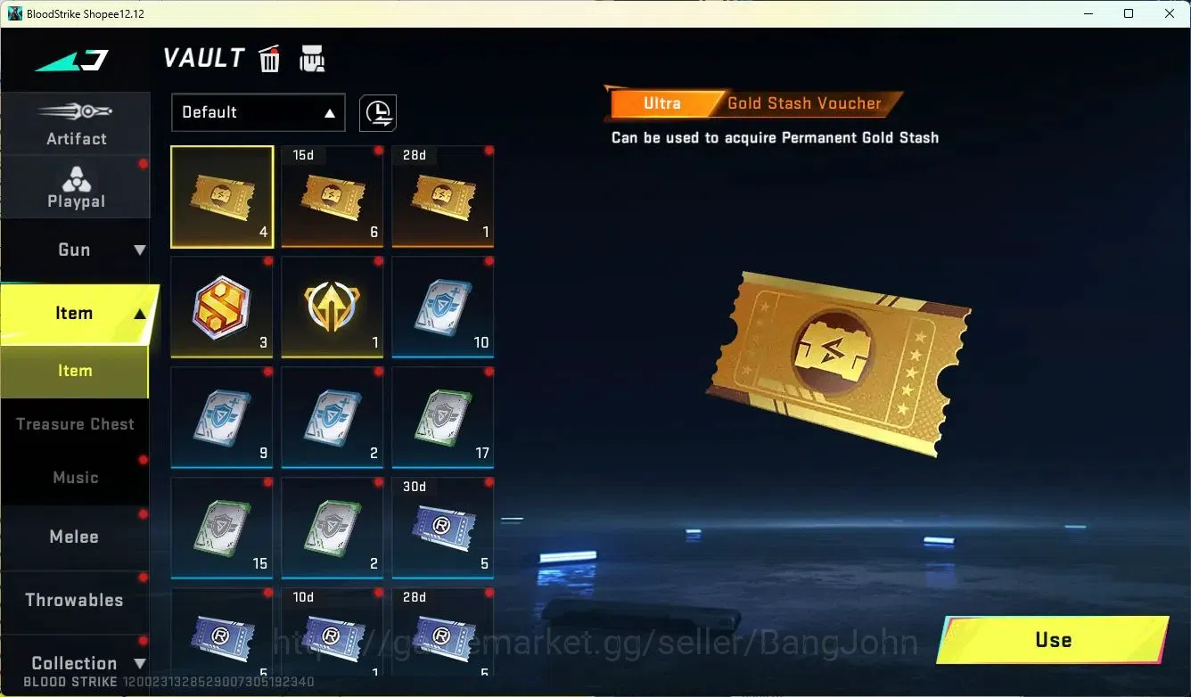 Blood Strike Accounts ASIA | L50 Master IV|Eternal DEagle|1 Limited Mele image 18