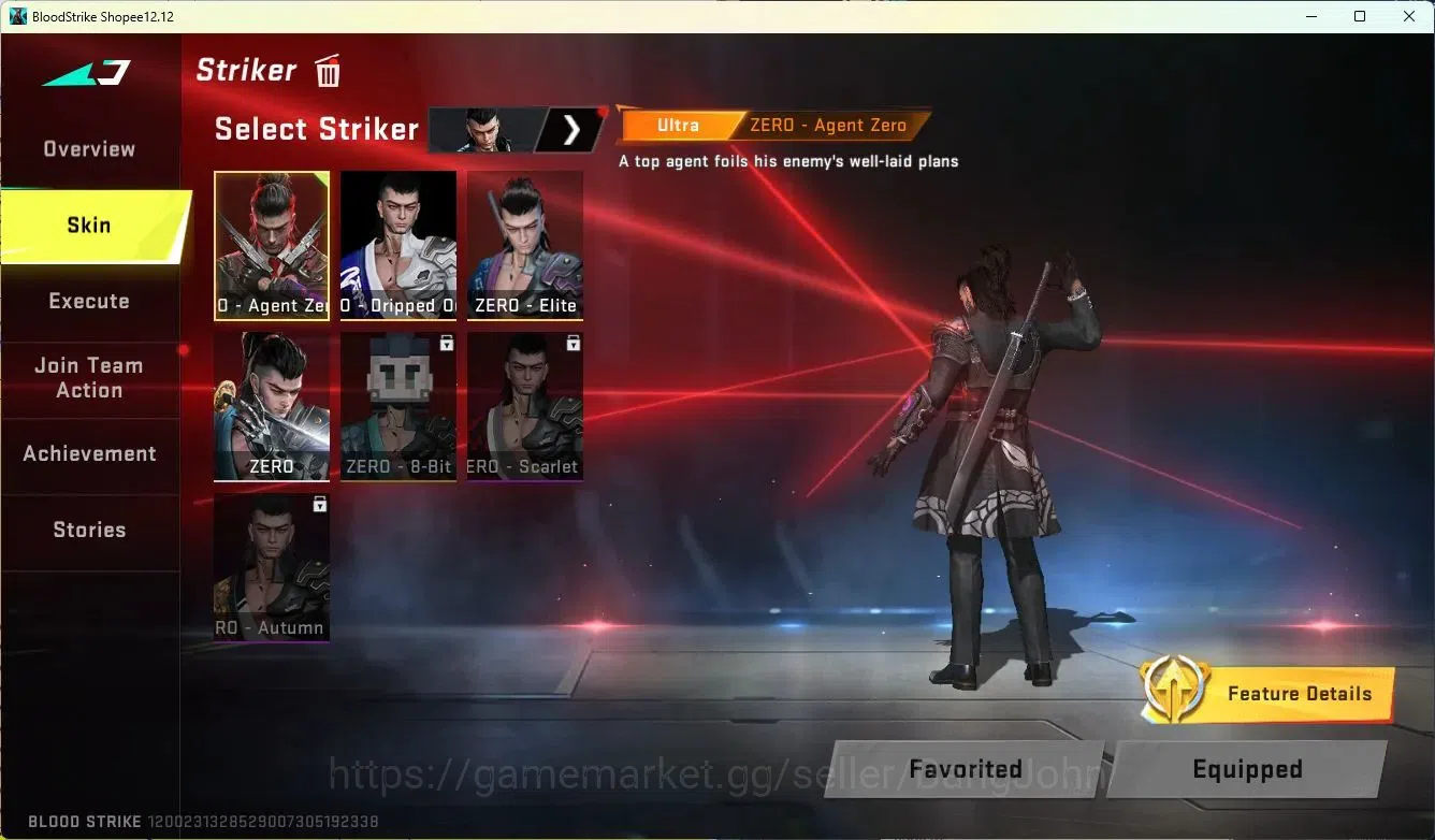 Blood Strike Accounts ASIA | L50 Master IV|Eternal DEagle|1 Limited Mele image 2