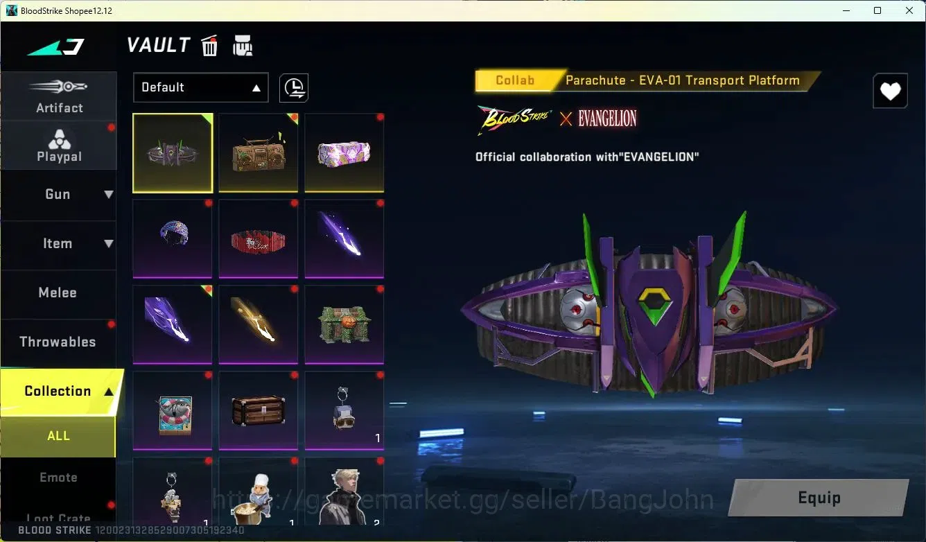 Blood Strike Accounts ASIA | L50 Master IV|Eternal DEagle|1 Limited Mele image 20
