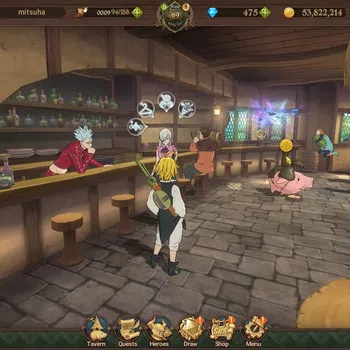The Seven Deadly Sins: Grand Cross Accounts Endgame GLOBAL|2,2M CC|475 DM|3 LR+8