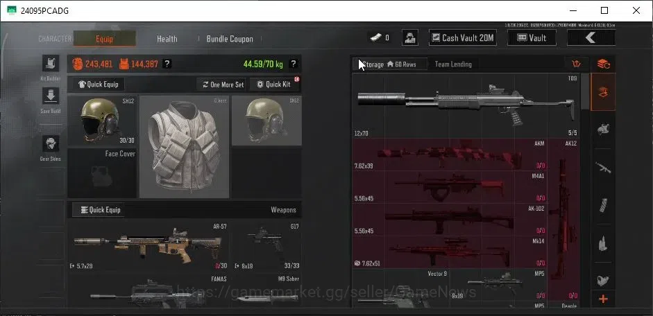 Arena Breakout Accounts MOBILE Lvl 30|SV 23M|CV 20M|3 Set|AK12 GM,AR57 WP, image 3