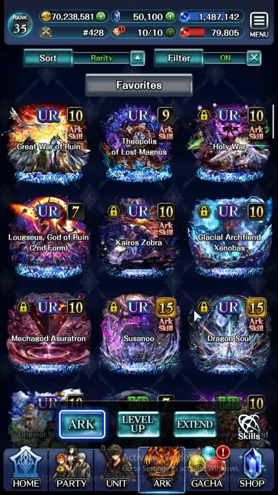 Last Cloudia Accounts Mid‑Game GLOBAL|Rank 35|50k Crys|Collab (Tilith,Vargas,Oracle)+(SM Sera,DL Karma,DG Jade,DL 10