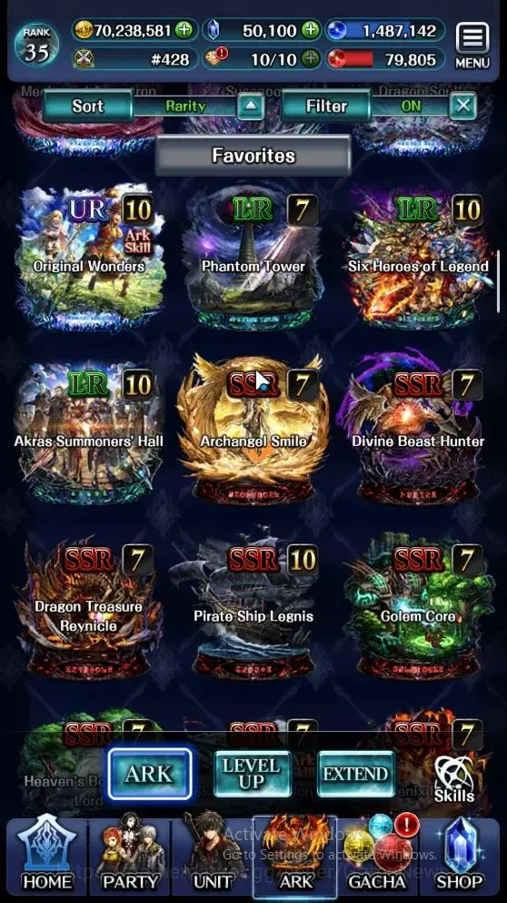 Last Cloudia Accounts Mid‑Game GLOBAL|Rank 35|50k Crys|Collab (Tilith,Vargas,Oracle)+(SM Sera,DL Karma,DG Jade,DL 11