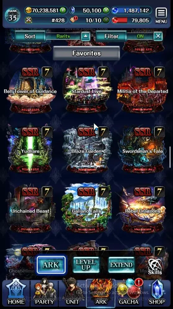 Last Cloudia Accounts Mid‑Game GLOBAL|Rank 35|50k Crys|Collab (Tilith,Vargas,Oracle)+(SM Sera,DL Karma,DG Jade,DL 14