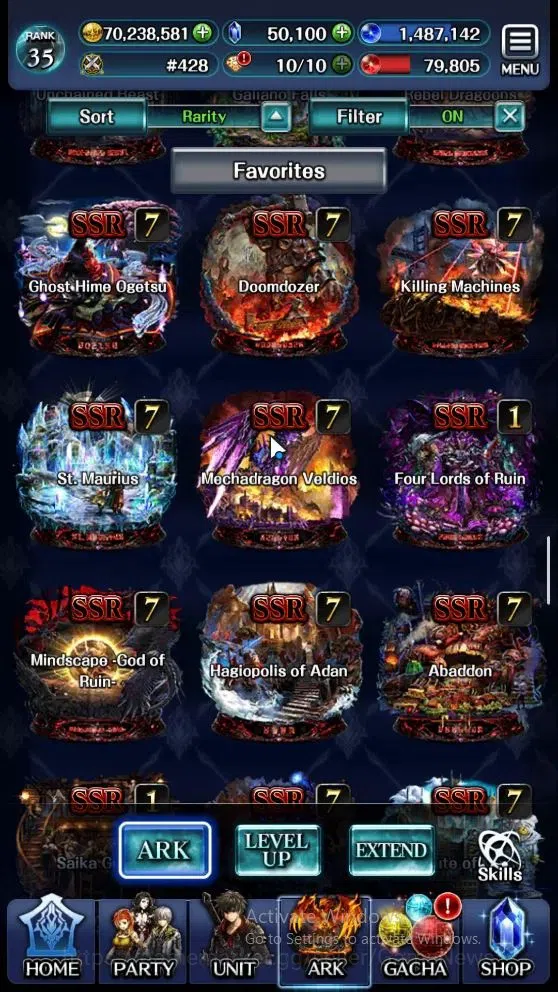 Last Cloudia Accounts Mid‑Game GLOBAL|Rank 35|50k Crys|Collab (Tilith,Vargas,Oracle)+(SM Sera,DL Karma,DG Jade,DL 15