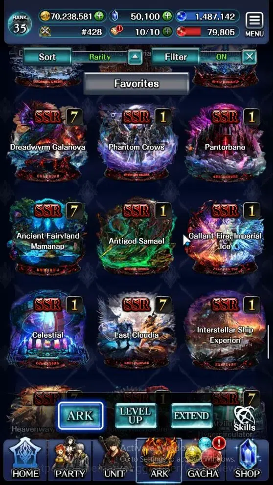 Last Cloudia Accounts Mid‑Game GLOBAL|Rank 35|50k Crys|Collab (Tilith,Vargas,Oracle)+(SM Sera,DL Karma,DG Jade,DL 17