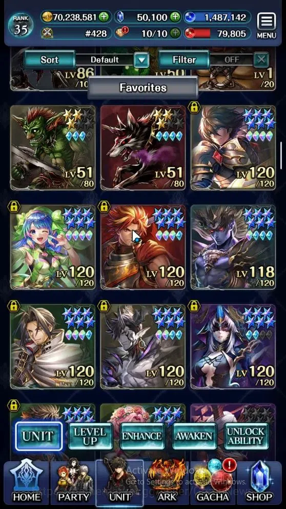 Last Cloudia Accounts Mid‑Game GLOBAL|Rank 35|50k Crys|Collab (Tilith,Vargas,Oracle)+(SM Sera,DL Karma,DG Jade,DL 2
