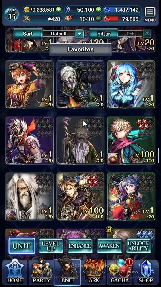 Last Cloudia Accounts Mid‑Game GLOBAL|Rank 35|50k Crys|Collab (Tilith,Vargas,Oracle)+(SM Sera,DL Karma,DG Jade,DL 6