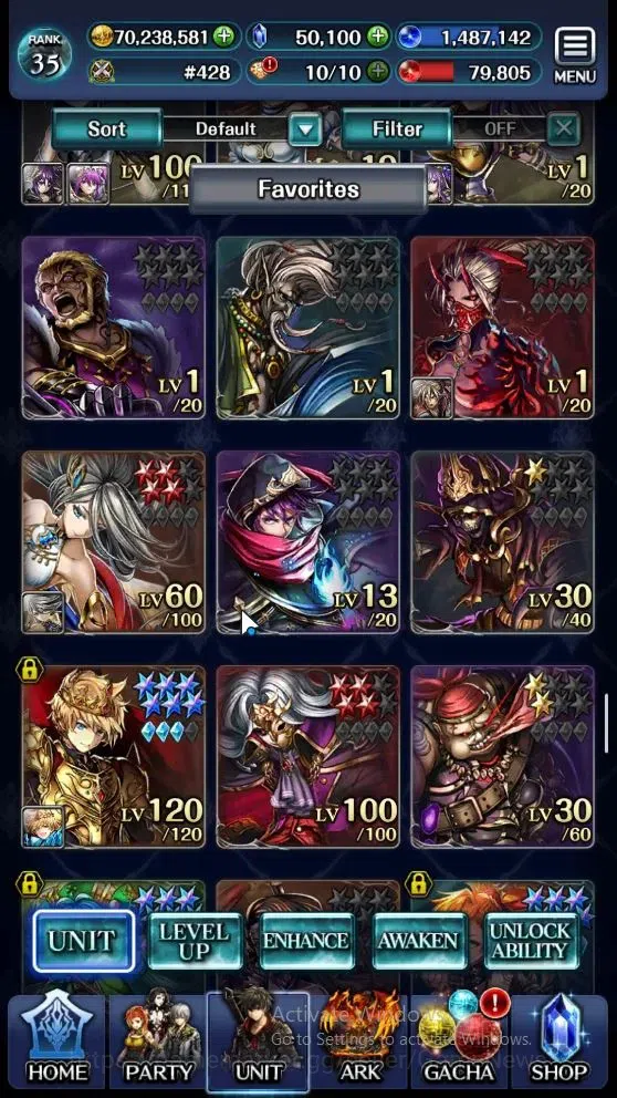 Last Cloudia Accounts Mid‑Game GLOBAL|Rank 35|50k Crys|Collab (Tilith,Vargas,Oracle)+(SM Sera,DL Karma,DG Jade,DL 8