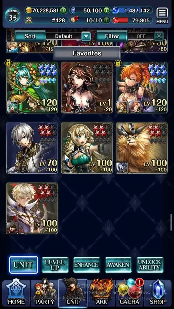 Last Cloudia Accounts Mid‑Game GLOBAL|Rank 35|50k Crys|Collab (Tilith,Vargas,Oracle)+(SM Sera,DL Karma,DG Jade,DL 9