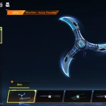 Blood Strike Accounts Starter Asia|Meele Ultra Shuriken Azure Thunder|Spear Blossom|Legendary M4A1 VenomKAG-6 Explorer,URB