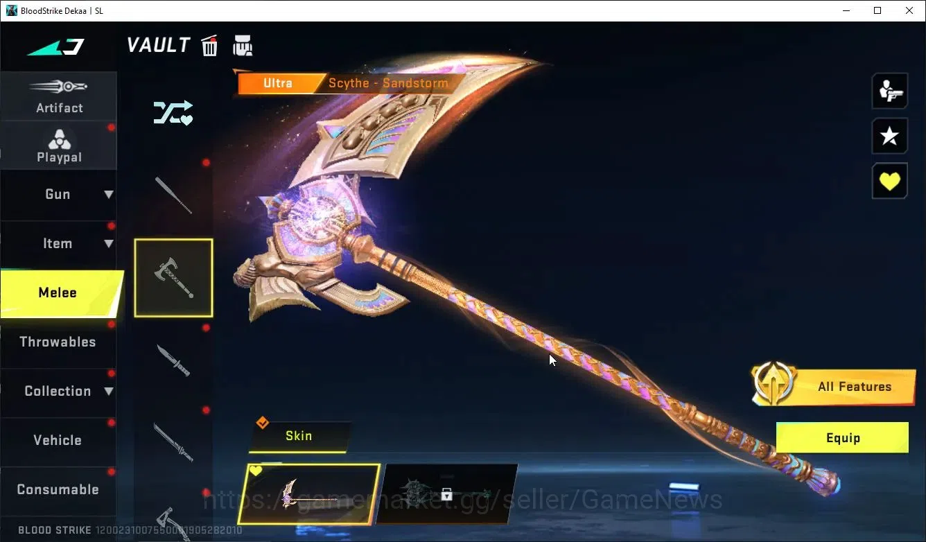 Blood Strike Accounts ASIA|EVO Lv5 M4A1-Tiadraco,SCAR-Stelar+8 ETERNAL V image 15