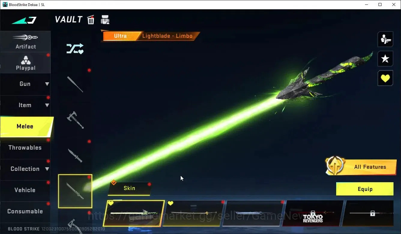 Blood Strike Accounts ASIA|EVO Lv5 M4A1-Tiadraco,SCAR-Stelar+8 ETERNAL V image 17