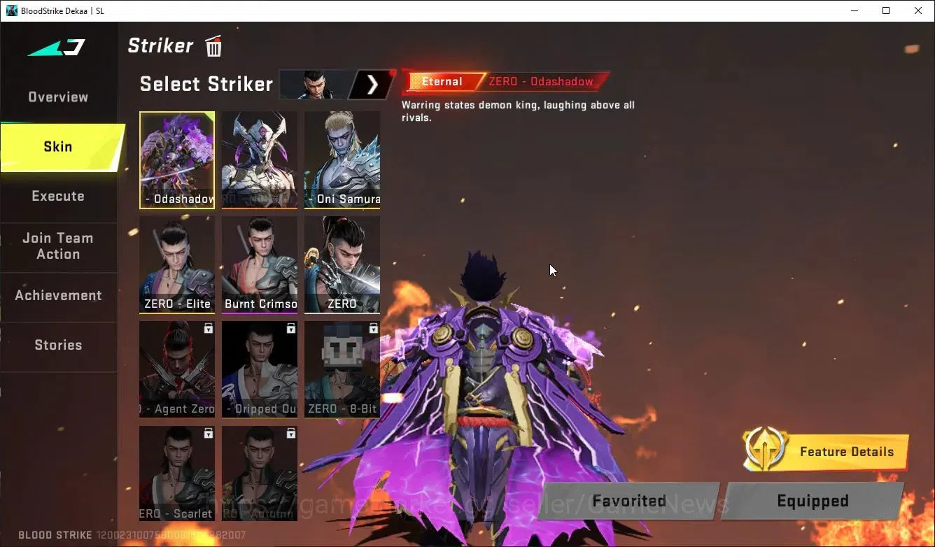 Blood Strike Accounts ASIA|EVO Lv5 M4A1-Tiadraco,SCAR-Stelar+8 ETERNAL V image 4