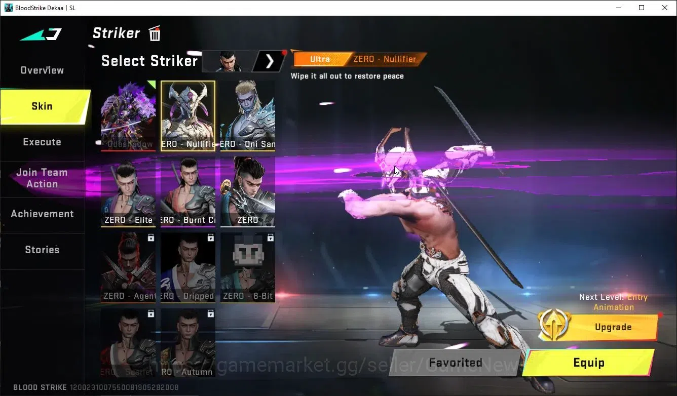 Blood Strike Accounts ASIA|EVO Lv5 M4A1-Tiadraco,SCAR-Stelar+8 ETERNAL V image 5