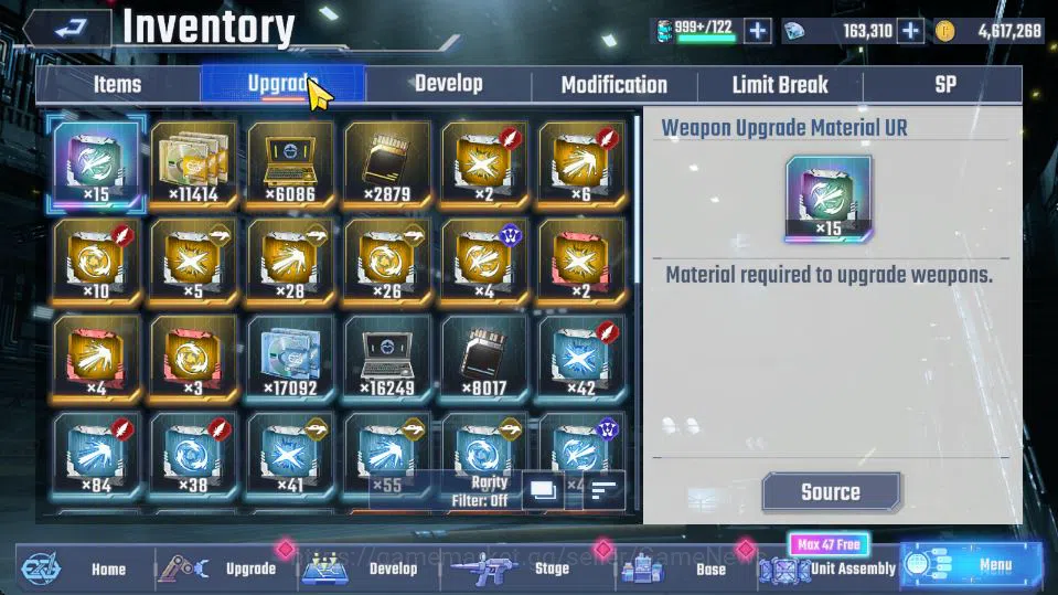 SD Gundam G Generation ETERNAL Accounts [Global]Rank 37|163K DM| 8 UR | Unicorn Destroy,Cr image 6