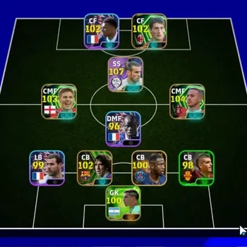 eFootball Accounts Legends & Iconic Players Android|Epic Gareth Bale X Naruto,Thiago Alcantara,Gerrard,Daniele