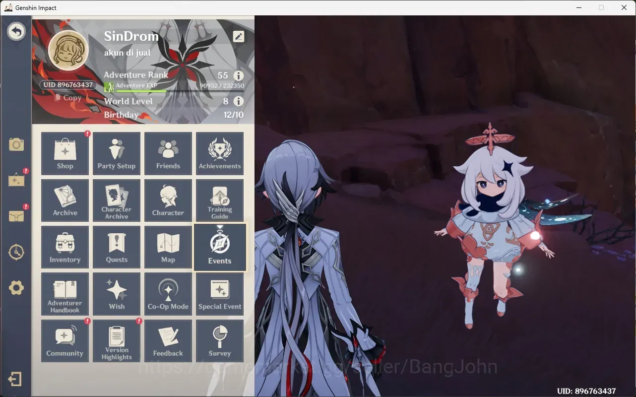 Genshin Impact Accounts Others ASIA|AR 55|6 Limit|Arlecchino Escoffier Ineffa Neuvillette Xilonen Odette|(2 Wp5*)|Mc 1