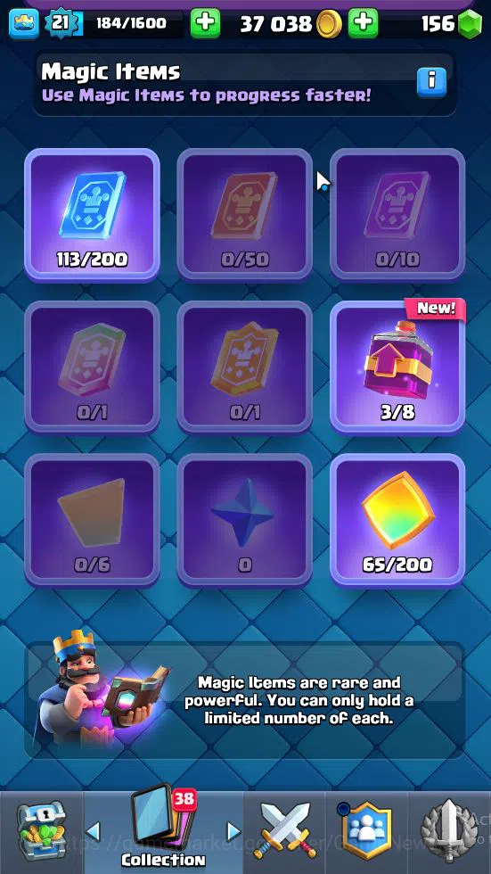 Clash Royale Accounts Lv 21|Trophy 3608|KTL 8|Card 63|1 Hero 2 EVO 2 Leg image 6