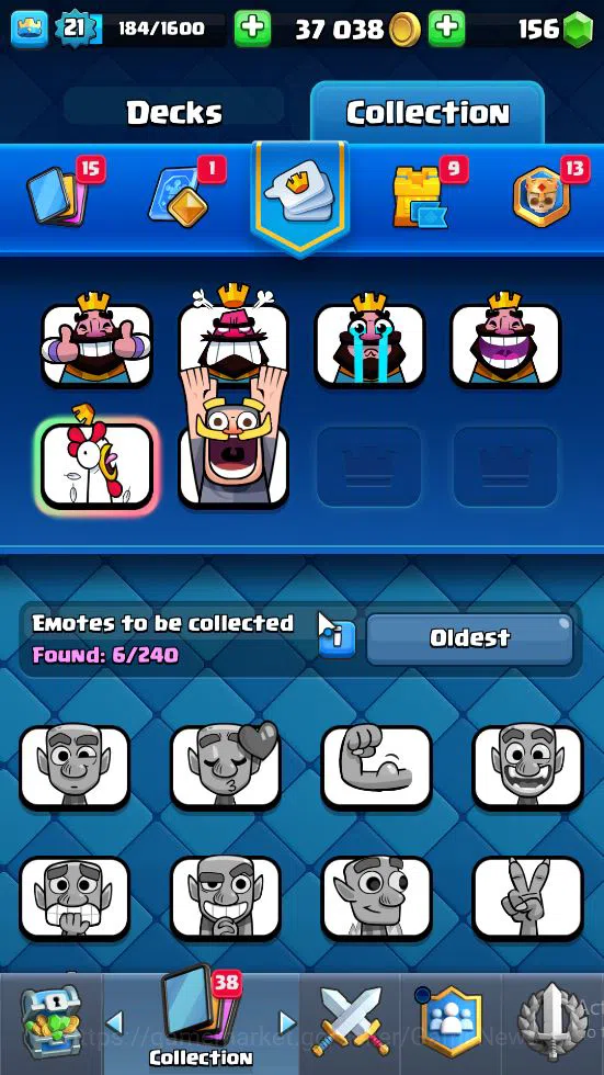 Clash Royale Accounts Lv 21|Trophy 3608|KTL 8|Card 63|1 Hero 2 EVO 2 Leg image 7