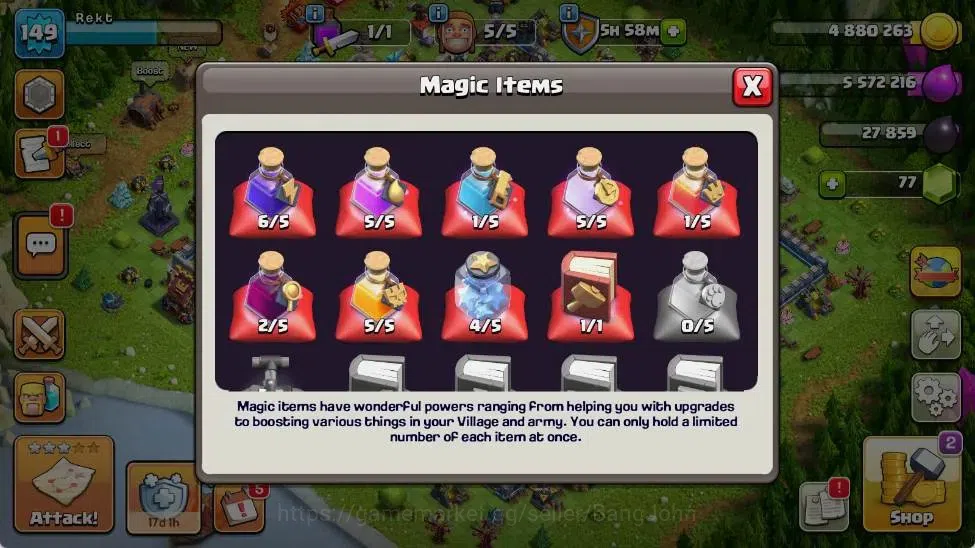 Clash of Clans Accounts Global | TH 15-BH 8 | LVL 149|AQ 54 ,MP 44 ,GW 30  image 3