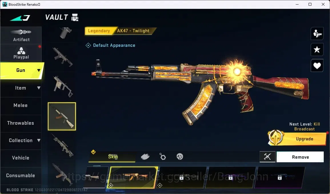 Blood Strike Accounts ASIA | 1 ETERNAL: P90 Empyrean |1 LIMITED: Origin- image 6