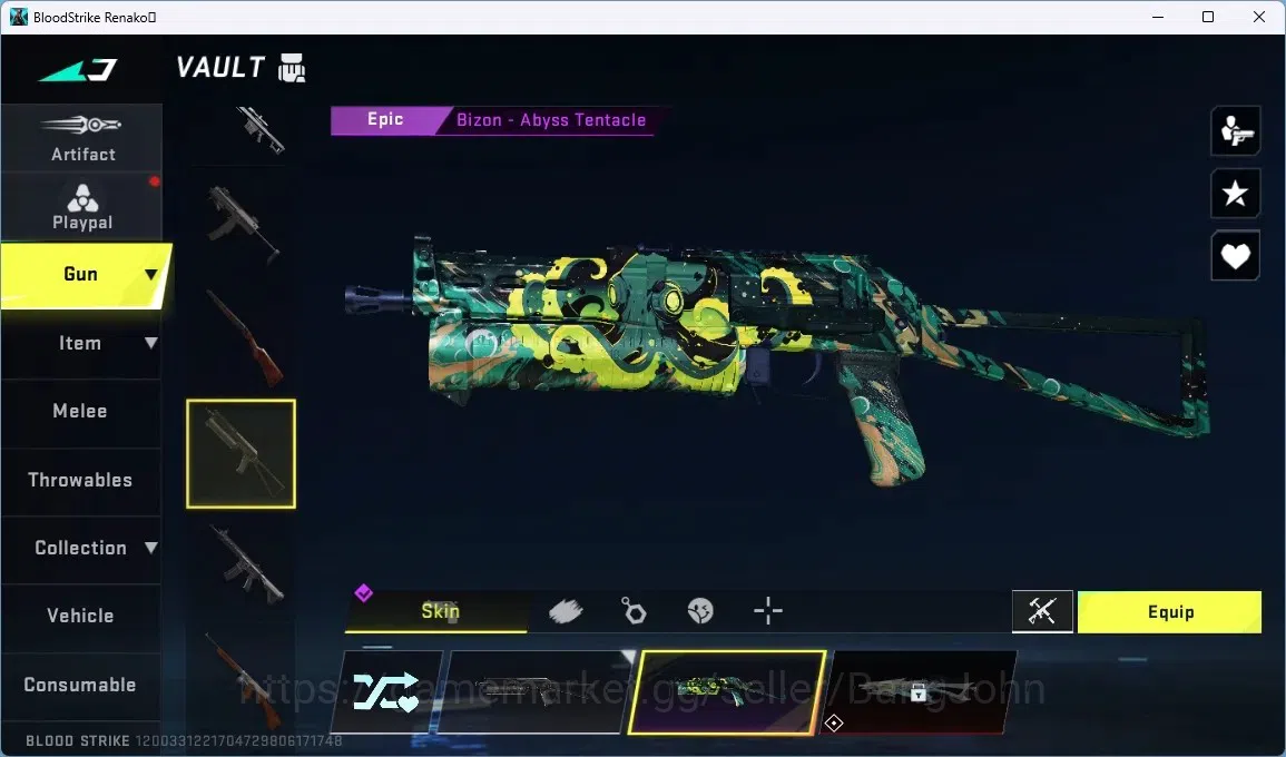 Blood Strike Accounts ASIA | 1 ETERNAL: P90 Empyrean |1 LIMITED: Origin- image 7