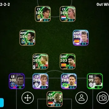 eFootball Accounts Legends & Iconic Players Mobile|PW 3188|Johan Cruyff Epic,Steven Gerrard Epic,Oliver Kahn Epic,Xabi