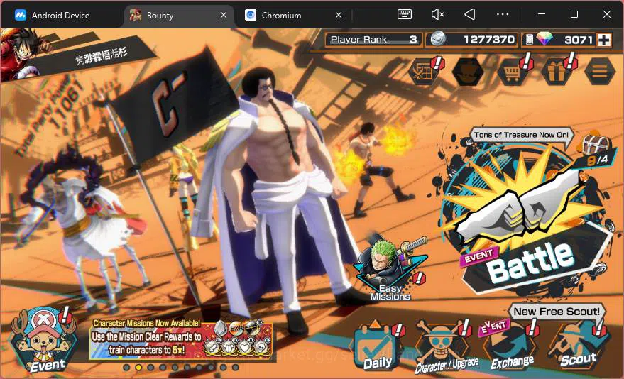 One Piece Bounty Rush Others GLOBAL|2 ex|RD 3071|5elder Nusjuro,Divene Shank,et image 1