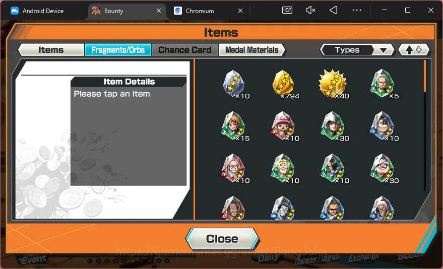 One Piece Bounty Rush Accounts Others GLOBAL|2 ex|RD 3071|5elder Nusjuro,Divene Shank,etc|check SS|OPBR139B 3