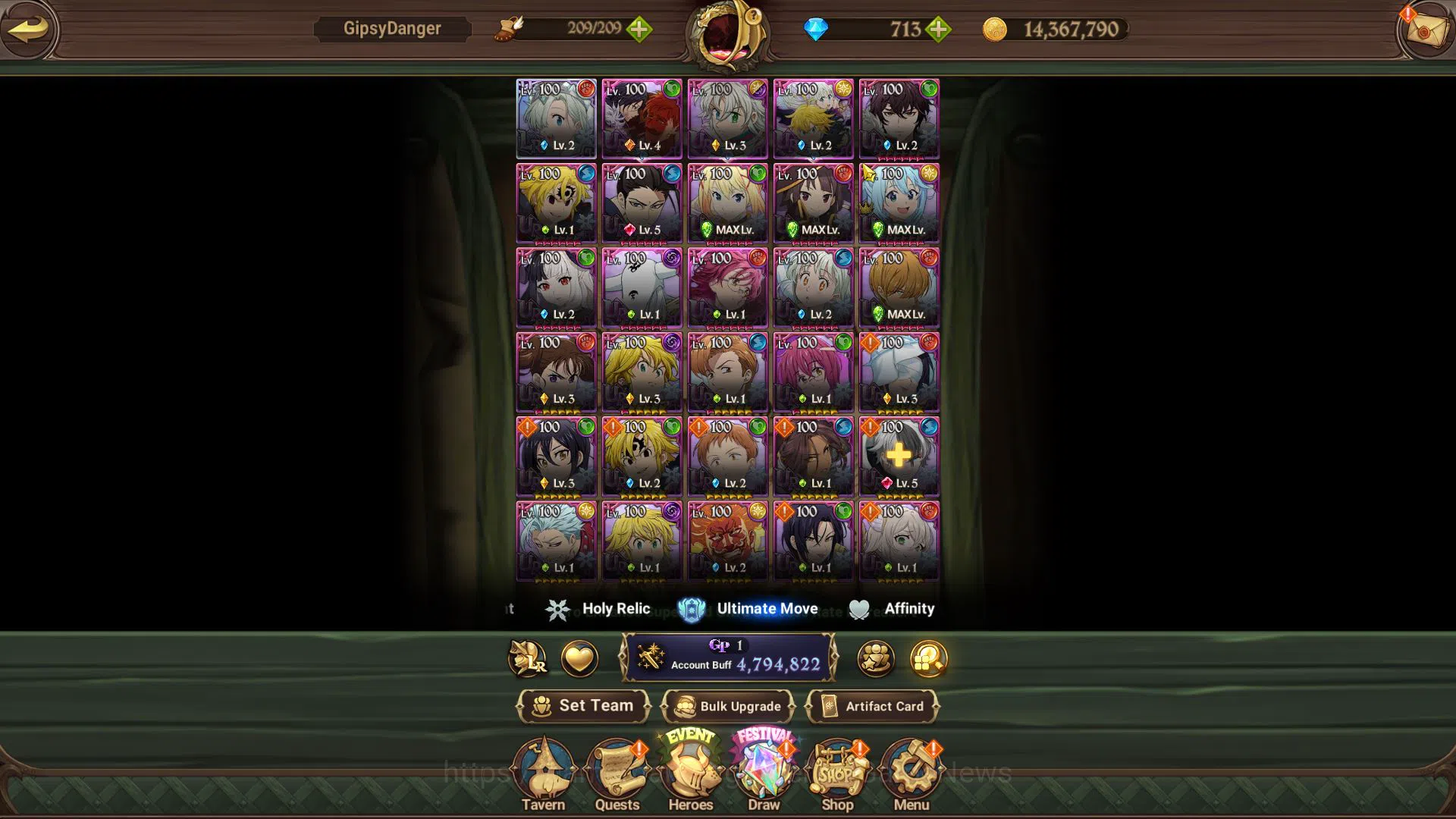 The Seven Deadly Sins: Grand Cross Accounts Asia|4,7M CC|713 Dm|1 LR+11 UR+Collab Blassing|Eli image 4