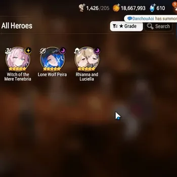 Epic Seven Accounts Starter Global Unverif|Fresh Starter| 3ML (RnL,WMT,LW.Peira)|Theater Locked|PoH+Bless ON|Stigma