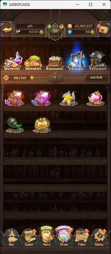 The Seven Deadly Sins: Grand Cross Accounts Global |3,1M CC|39 DM|6 LR|7 UR|LR Mesis 4/6|UR Me image 15
