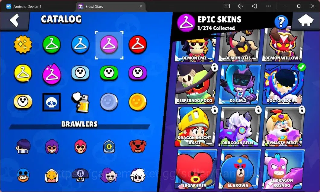 Brawl Stars Accounts Global | 572 Thropy|10 Brawler|2 Max Hypercharge(S image 8
