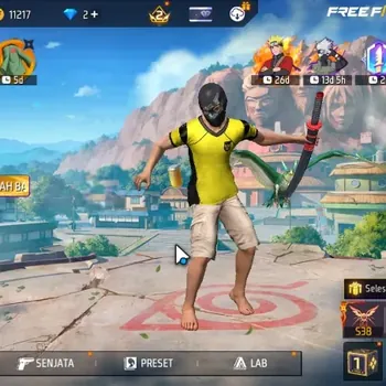 Free Fire Accounts Indo|M1887 Sterling Conqu Lv5|Scythe Haotian Hammer,M4A1 Storm Etc|Orochimaru,Pain Bundle|221 Vault 96
