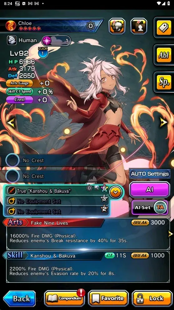 Grand Summoners Accounts Global | Rank 46 | 1.485 Crystal | 8 Ascend | Chlo image 6