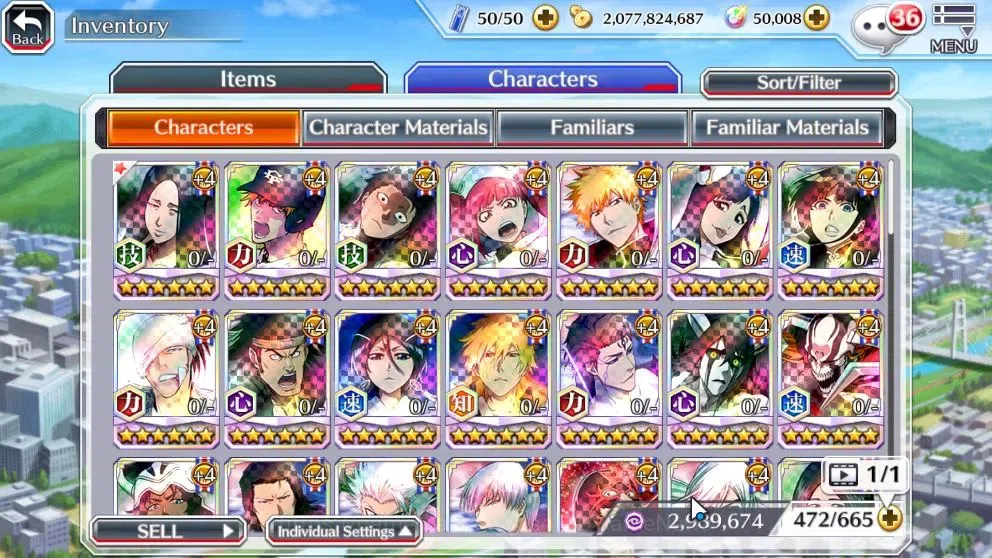 Bleach: Brave Souls Accounts High-End [GLOBAL]50K Orb|DreamT Ichigo,New Ichigo,TYBW26 Kenpachi,Yachiru,Riruka,10Th Aniv 11