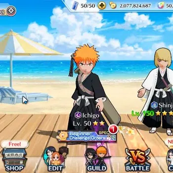 Bleach: Brave Souls Accounts High-End [GLOBAL]50K Orb|DreamT Ichigo,New Ichigo,TYBW26 Kenpachi,Yachiru,Riruka,10Th Aniv