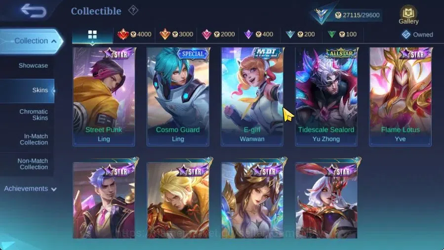 Mobile Legends: Bang Bang Accounts Hero 74|Skin 128|Naruto Julian,9Th Place Fanny,Spo image 11