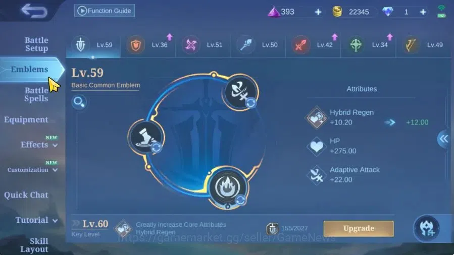 Mobile Legends: Bang Bang Accounts Hero 74|Skin 128|Naruto Julian,9Th Place Fanny,Spo image 13