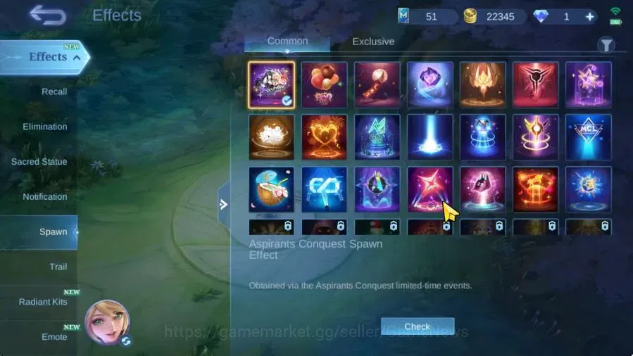 Mobile Legends: Bang Bang Accounts Hero 74|Skin 128|Naruto Julian,9Th Place Fanny,Spo image 17