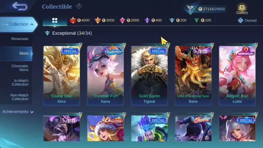 Mobile Legends: Bang Bang Accounts Hero 74|Skin 128|Naruto Julian,9Th Place Fanny,Spo image 9