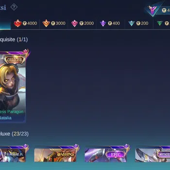 Mobile Legends: Bang Bang Collector GLOBAL Hero 132 Skin 240 | Sparkle Fredrinn | CC N image 1