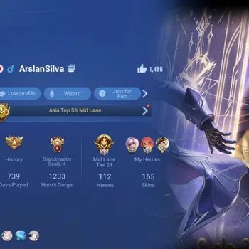 Honor of Kings Accounts Rare Skin Global Hero 112 Skin 165: Flawless Xiao Qiao, LOM Yango, 4 Limited(Arli,Wang