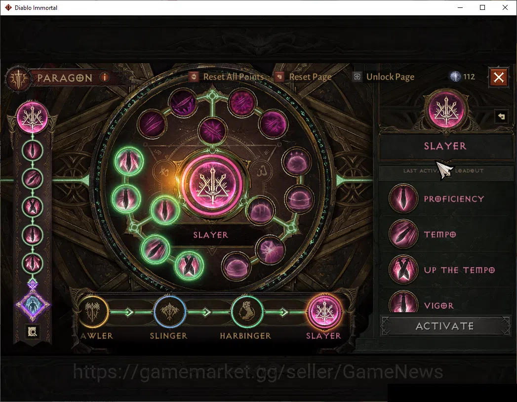 Diablo Immortal Accounts SEA-Gillian|CS ON|Lv60(744)|Monk|CR 39k|Reso 420|P image 11