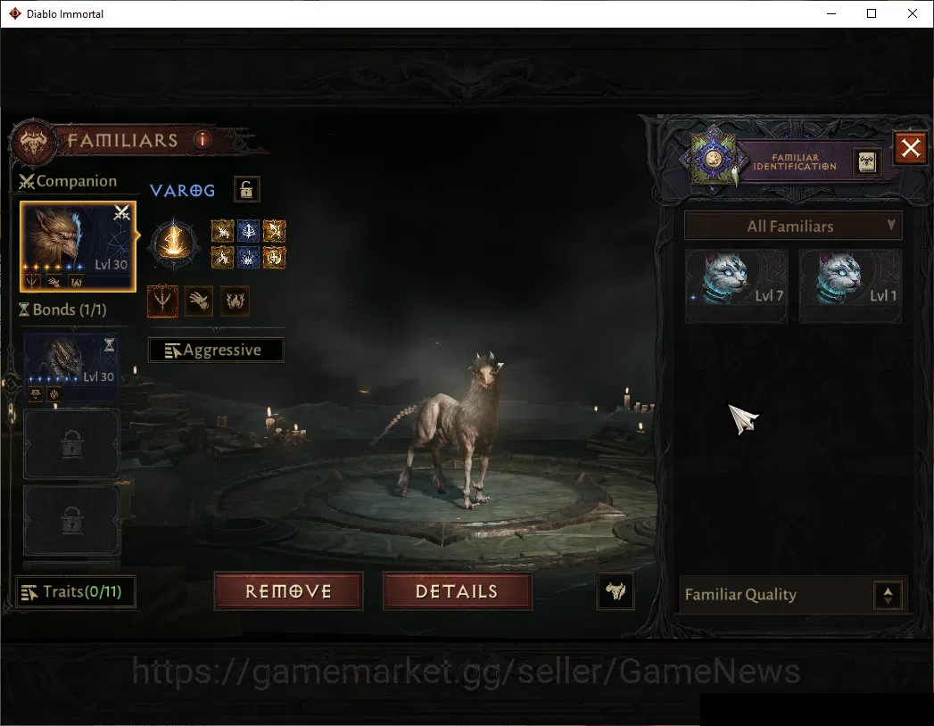 Diablo Immortal Accounts SEA-Gillian|CS ON|Lv60(744)|Monk|CR 39k|Reso 420|P image 13