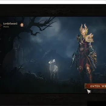 Diablo Immortal Accounts Mid-Tier SEA-Gillian|CS ON|Lv60(744)|Monk|CR 39k|Reso 420|Paragon Slayer|Inferno III|Hell Lv