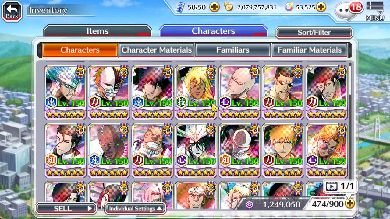 Bleach: Brave Souls Accounts Mid-Tier GBL 53K Orb|TYBW25(Renji,Jushiro),Ichigo 10Th 7
