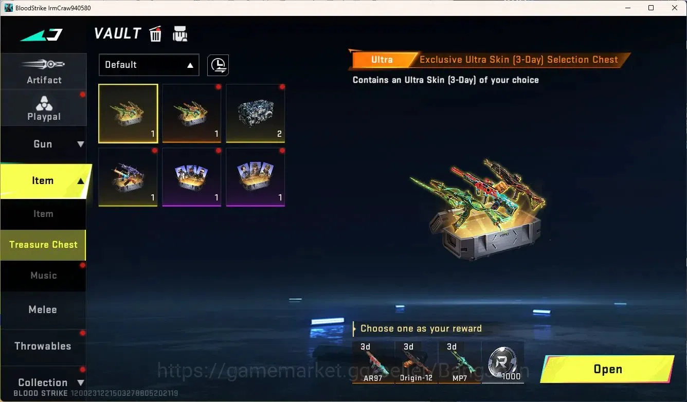 Blood Strike Accounts ASIA | Ultra ETHAN-Raid Mask | BLEACH Striker | TR image 9