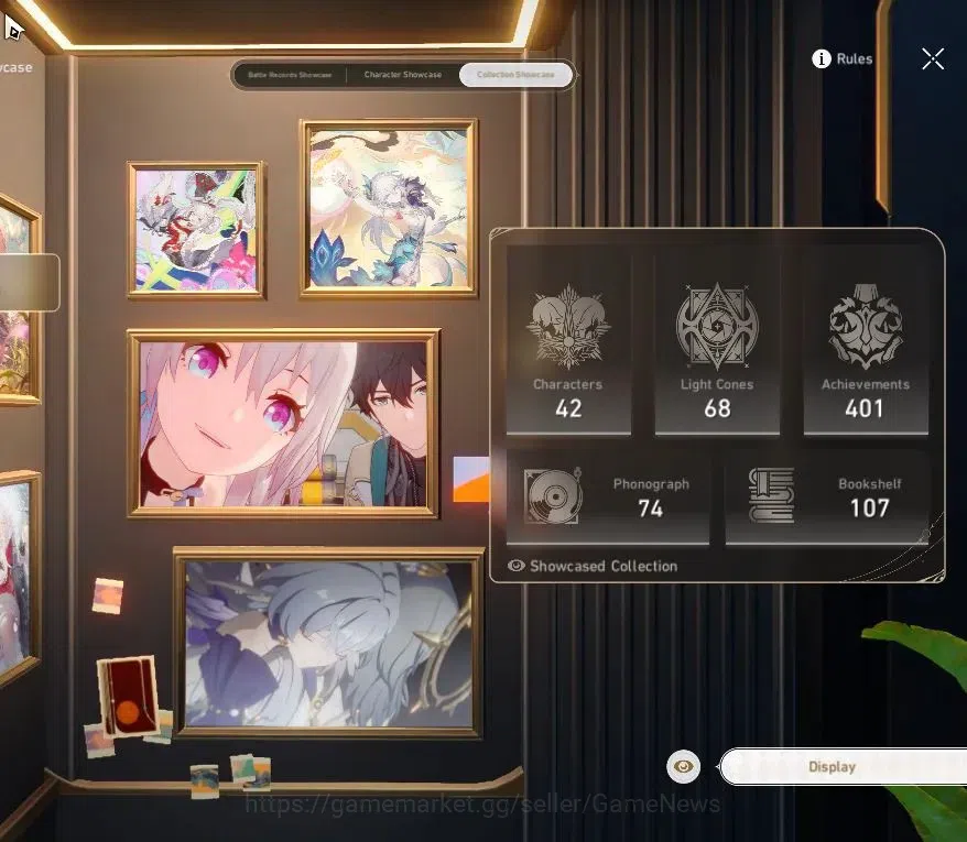 Honkai Star Rail Accounts Asia|TL 63|14 Limited|Sparxie+Sign,Yao Guang,Spark image 3